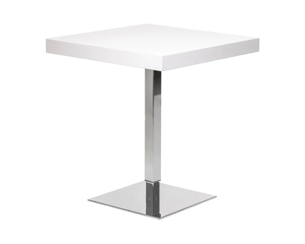 Стол Sit-to-Stand 75x75x111 Kyo Белый матовый