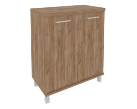 Шкаф низкий широкий 2 низкие двери ЛДСП Фёст / First images