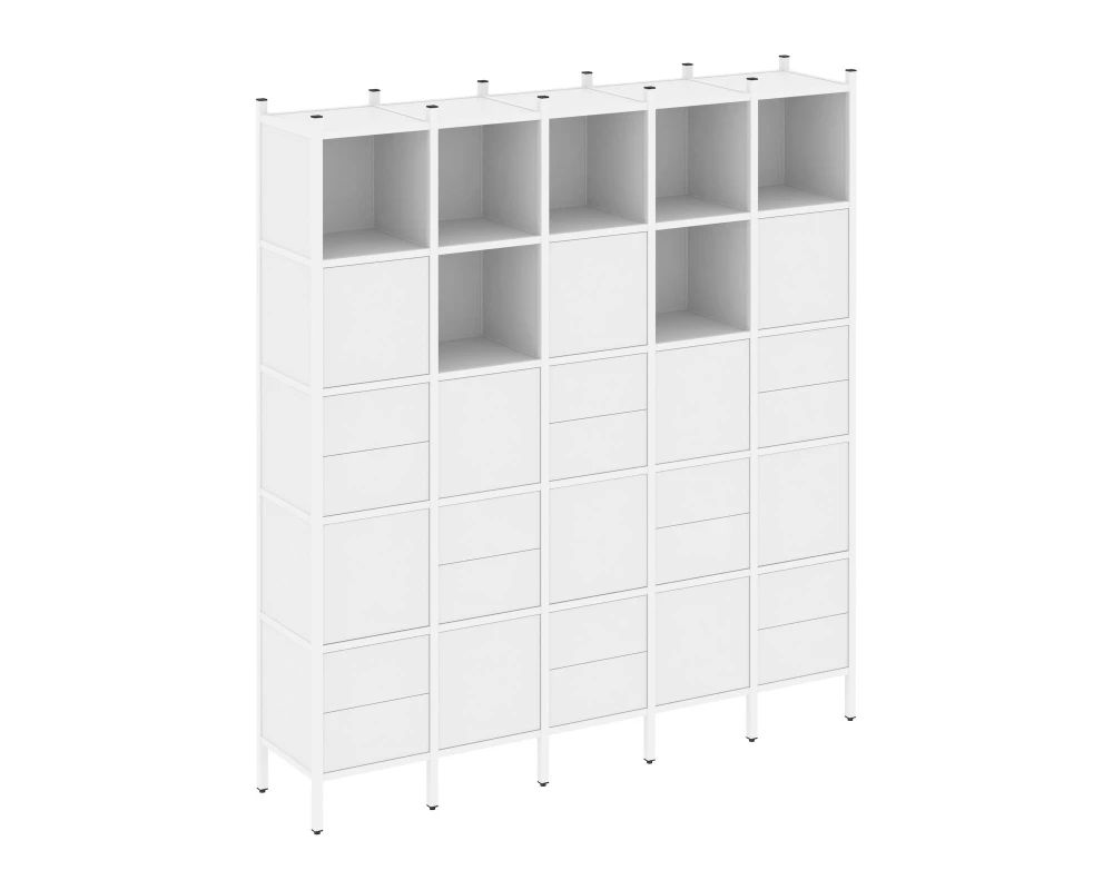 Прямой стеллаж L-10 2110x446x2280 Лофт / Loft