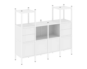 Прямой стеллаж L-14 1694x446x1458 Лофт / Loft images