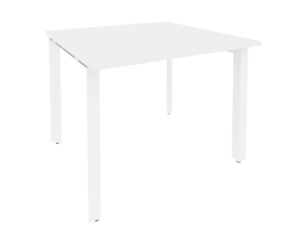 Стол переговорный (1 столешница) на П-образном м/к 980x980x750 Оникс / Onix