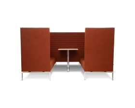 Кресло с акустической перегородкой и столиком Shelby images