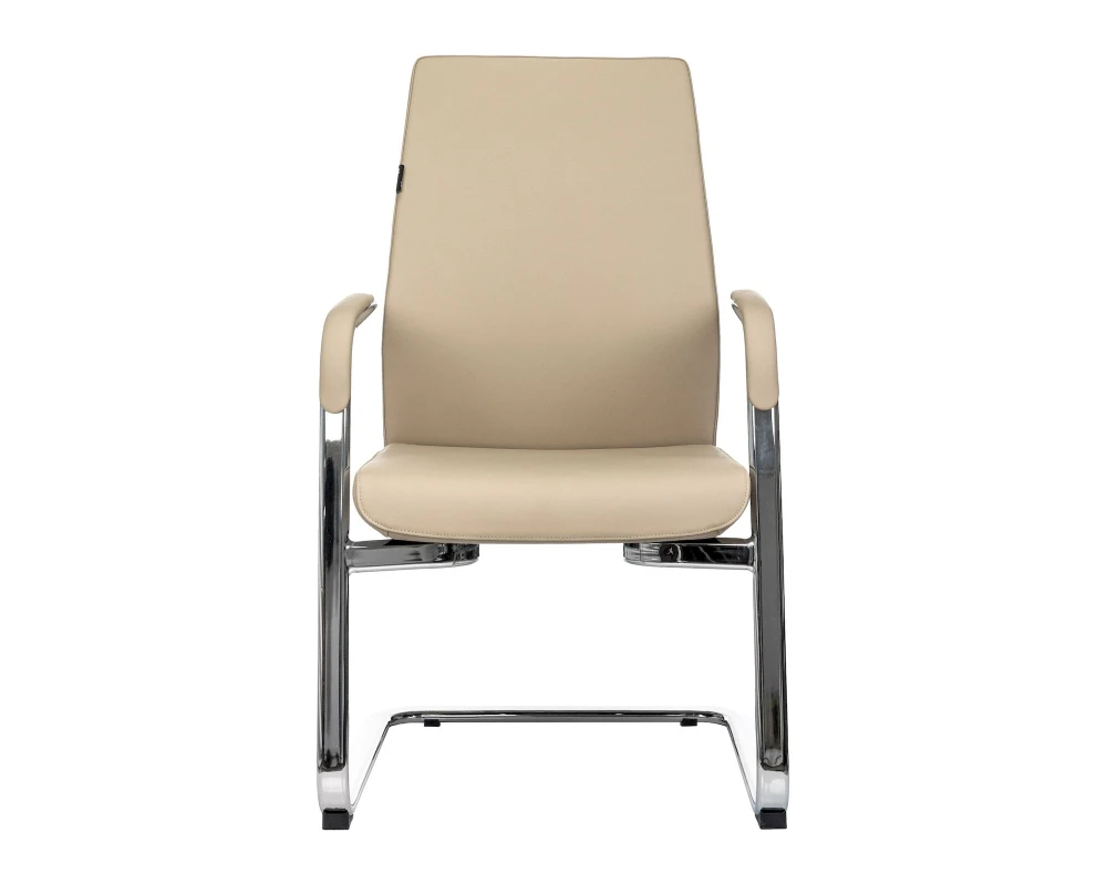 Кресло Бюрократ ДЖОНС-ЛОУ-В / JONS-LOW-V Натуральная кожа, Бежевый