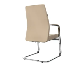 Кресло Бюрократ ДЖОНС-ЛОУ-В / JONS-LOW-V Натуральная кожа, Бежевый images