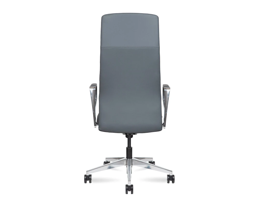 Кресло Norden Вэст / West Натуральная кожа, Серый