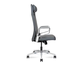 Кресло Norden Вэст / West Натуральная кожа, Серый images