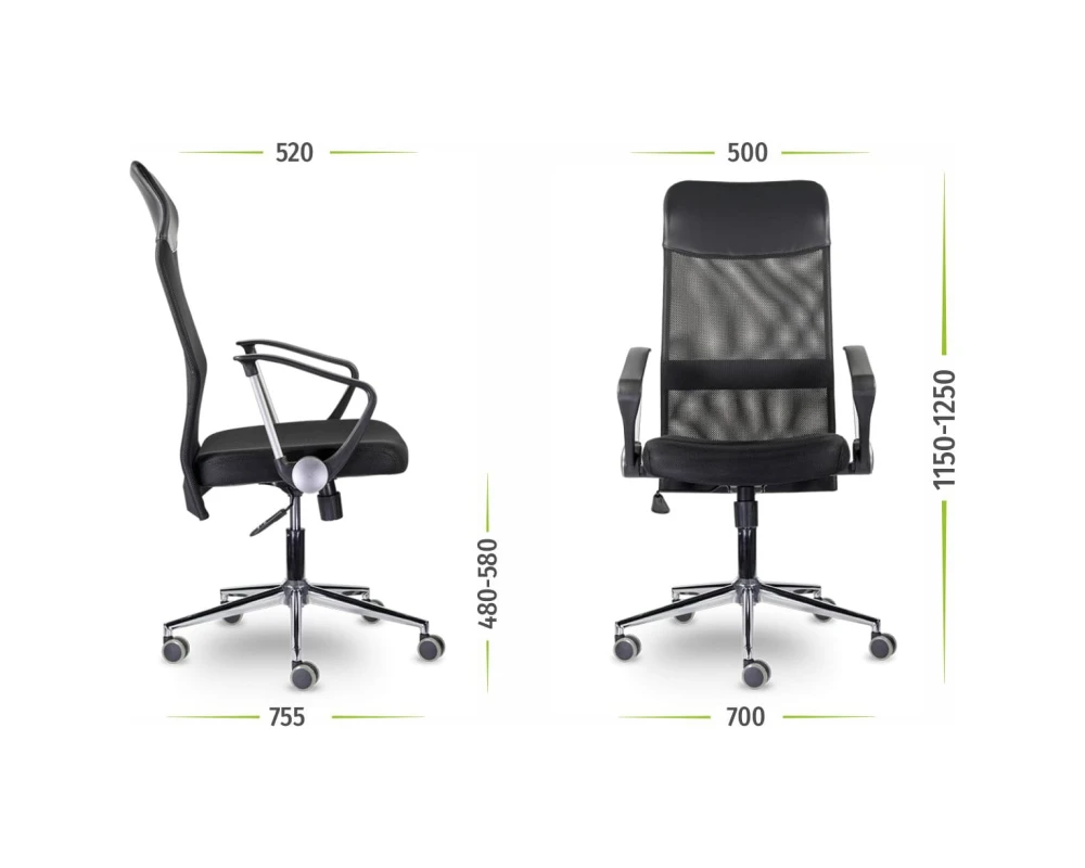 Кресло Директ Лайт МС-040 В хром